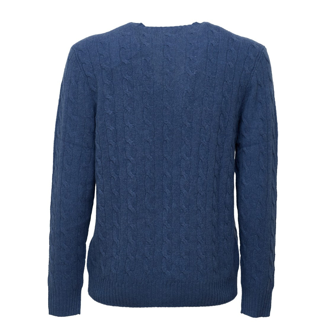 Polo Ralph Lauren Cable-Knit Crewneck Wool-Cashmere Sweater