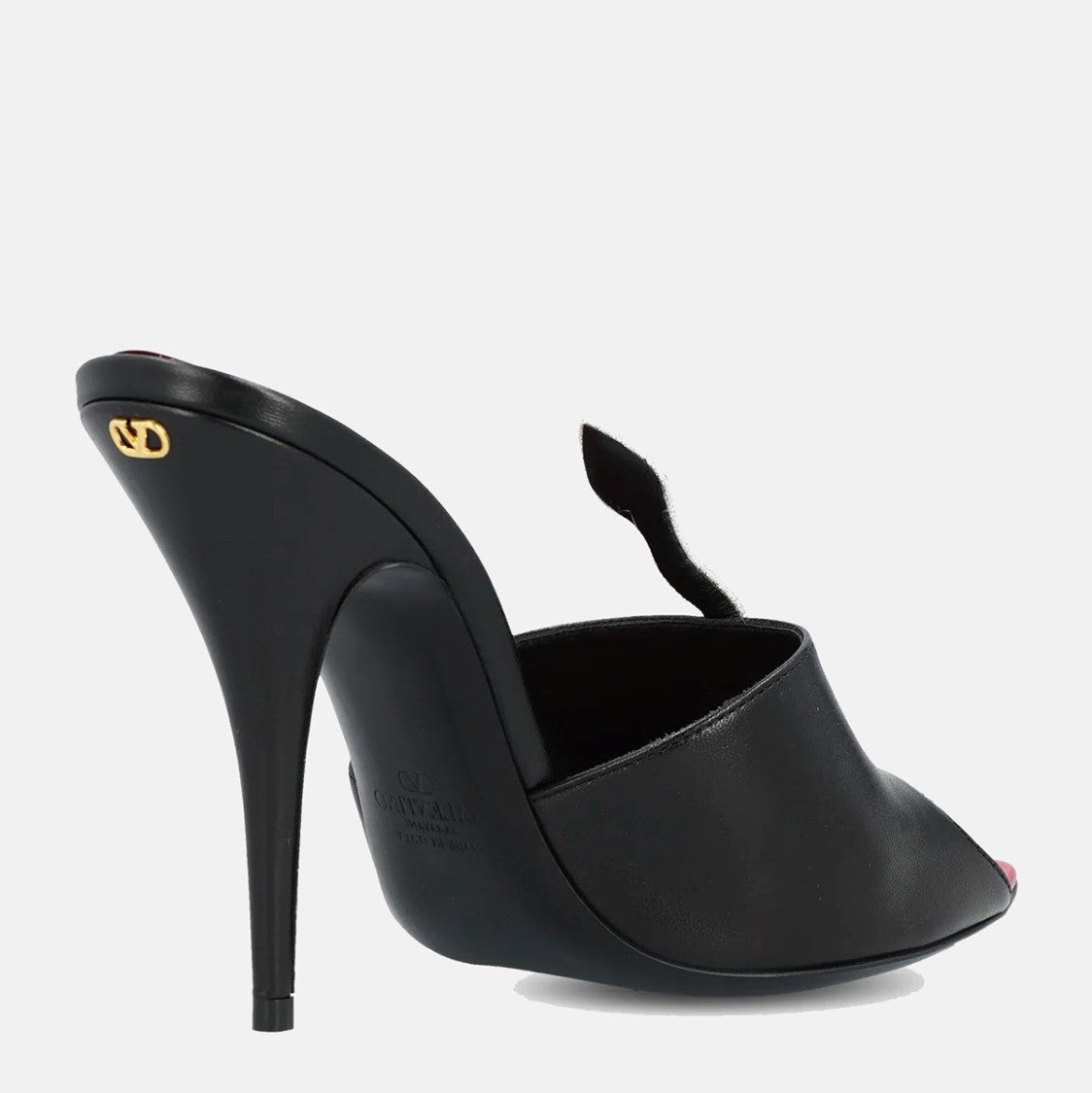 Valentino Garavani High-Heeled Sandals With Crystal-Embellished Snake Detail