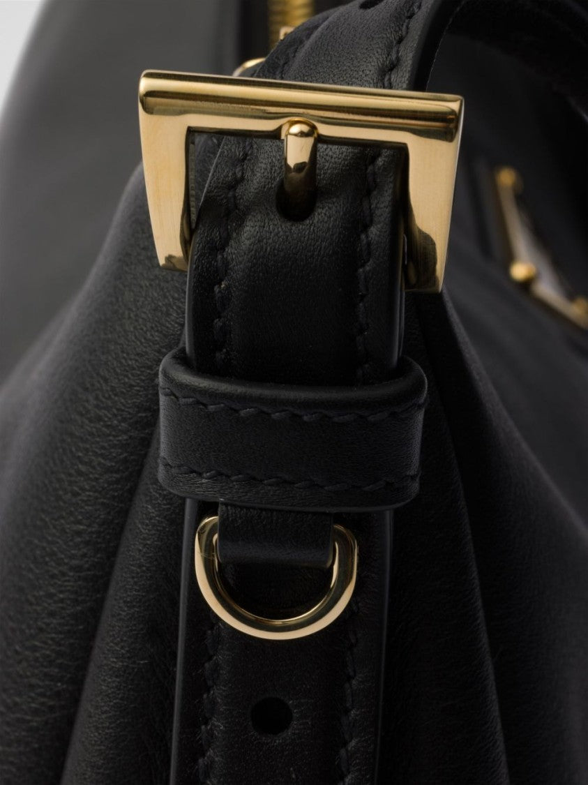 Prada Aimée Medium Leather Shoulder Bag