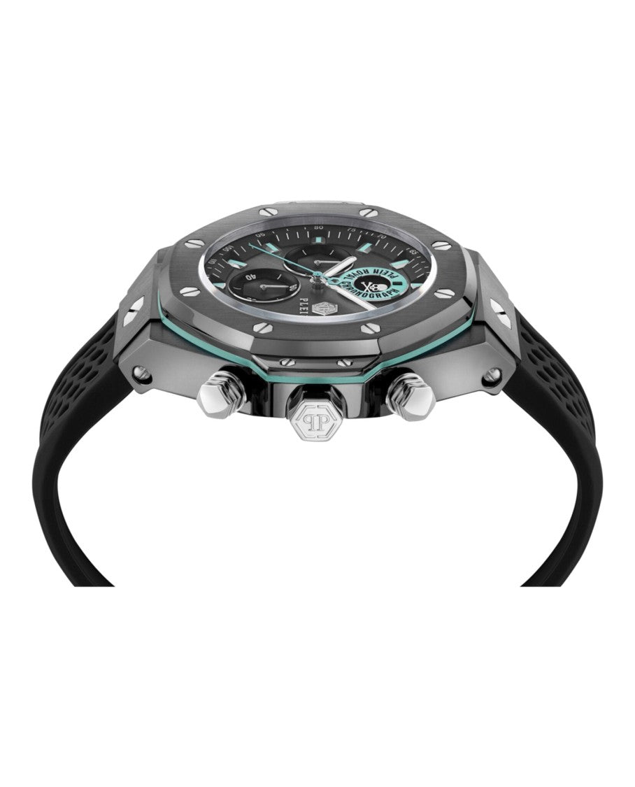 Philipp Plein Plein Chrono Royal Silicone Watch