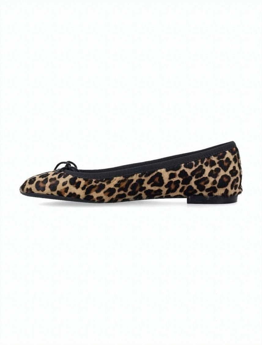Repetto Glossy Patent Leather Flats With Bow Detail