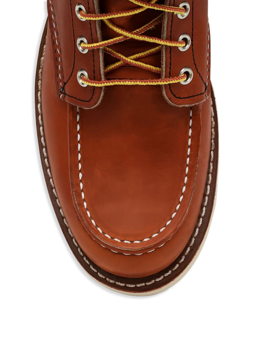 Red Wing 875 Moc Toe Ankle-High Leather Boots