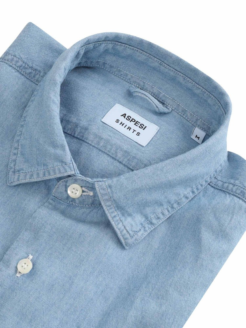 Aspesi Slim-Fit Lightweight Shirt With Classic Collar