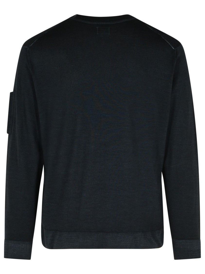 C.P. Company Black Wool Sweater