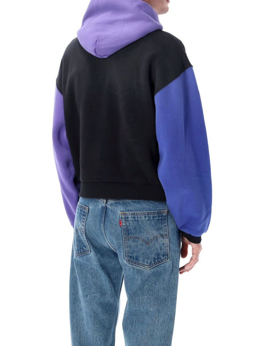 Erl Colorblock Relaxed Fit Hoodie