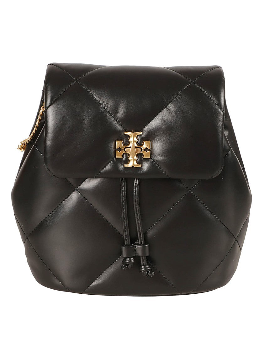 Tory Burch Quilted Leather Backpack With Gold-Tone Logo