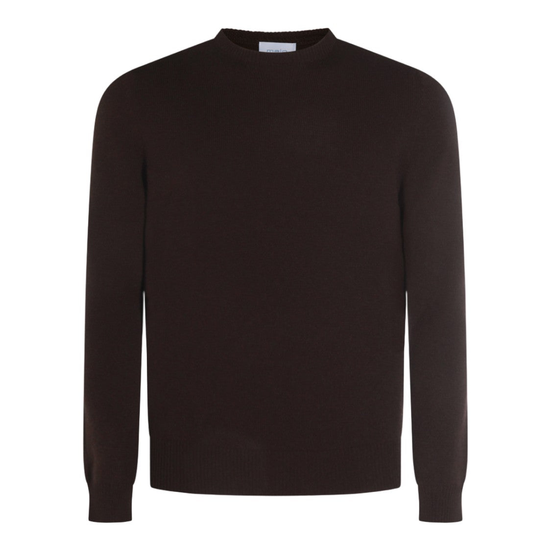 Malo Classic Brown Crew Neck Sweater