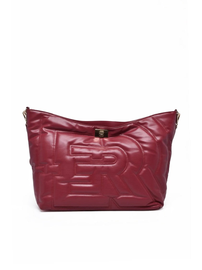 Ermanno Firenze Rachele Handbag With Braided Strap And Logo Detail