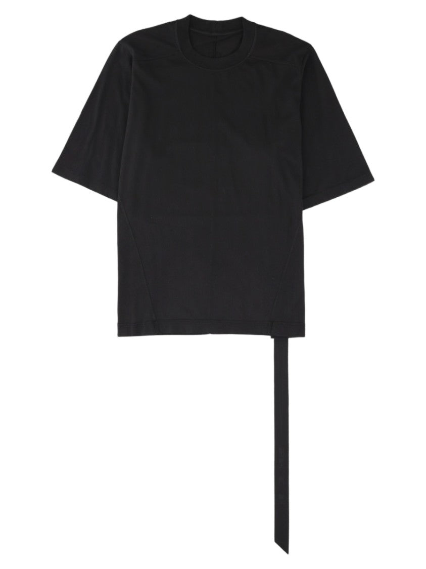 Drkshdw By Rick Owens Black Avant-Garde Cotton T-Shirt