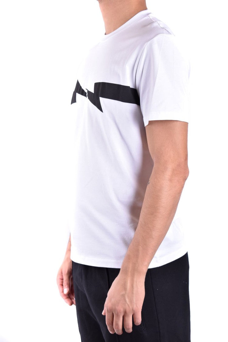 Neil Barrett Multicolor Graphic T-Shirt