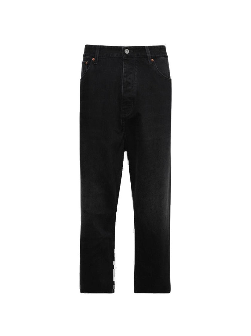 Vetements Baggy Jeans Black