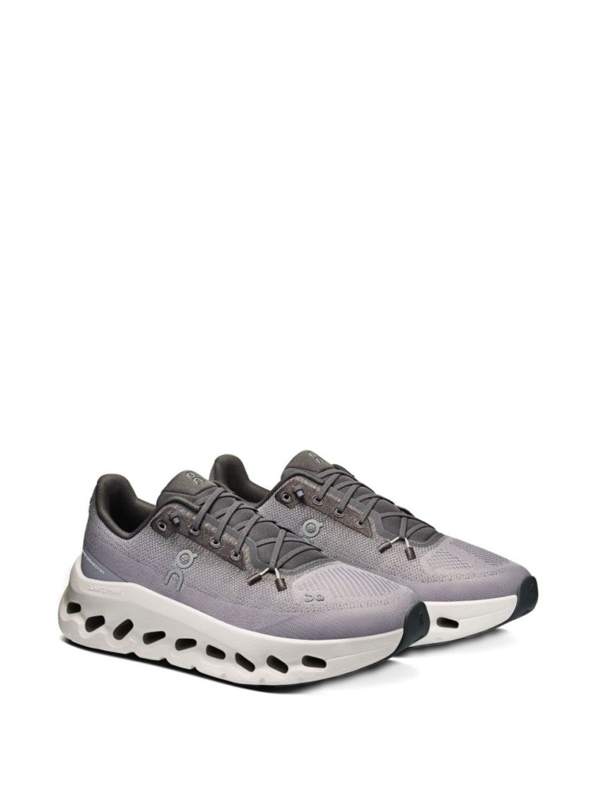 On Running Lilac Gradient Sneakers With Modern Design