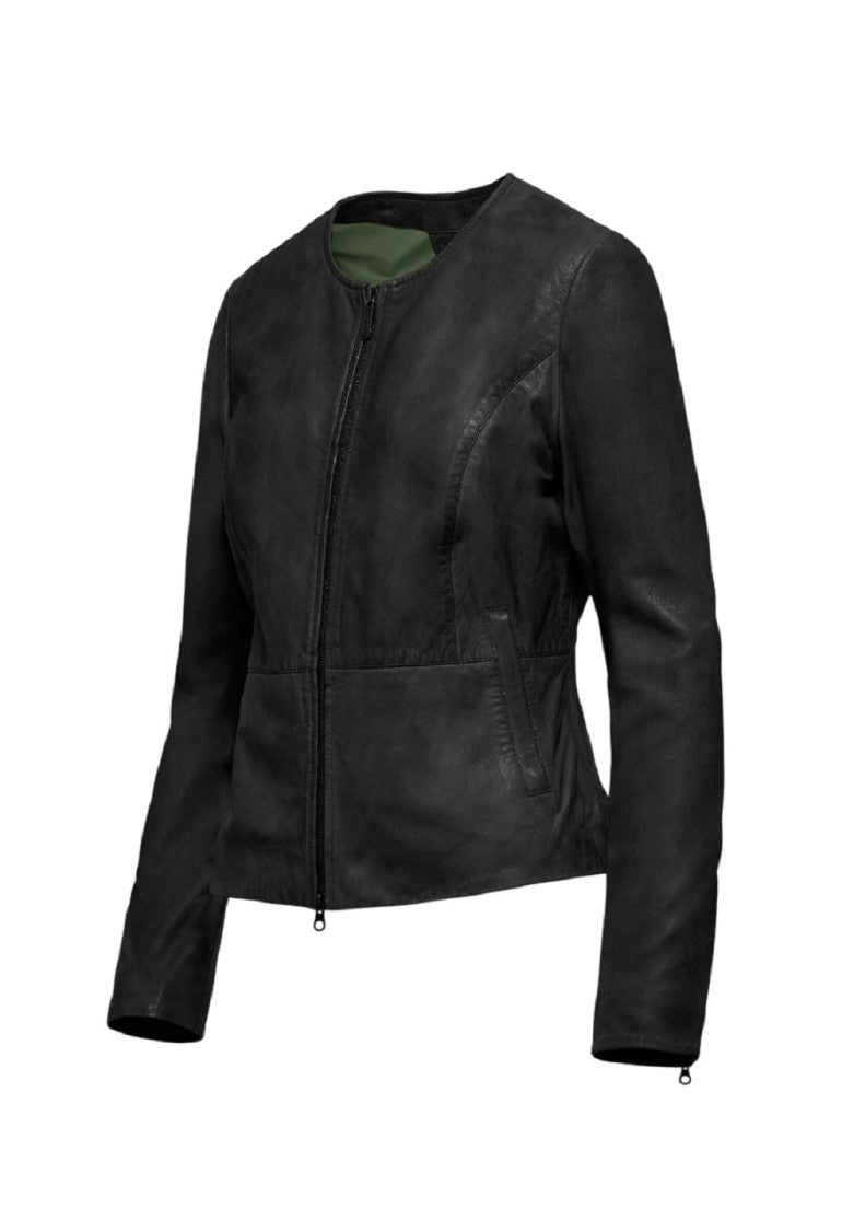 Bomboogie Black Leather Jacket