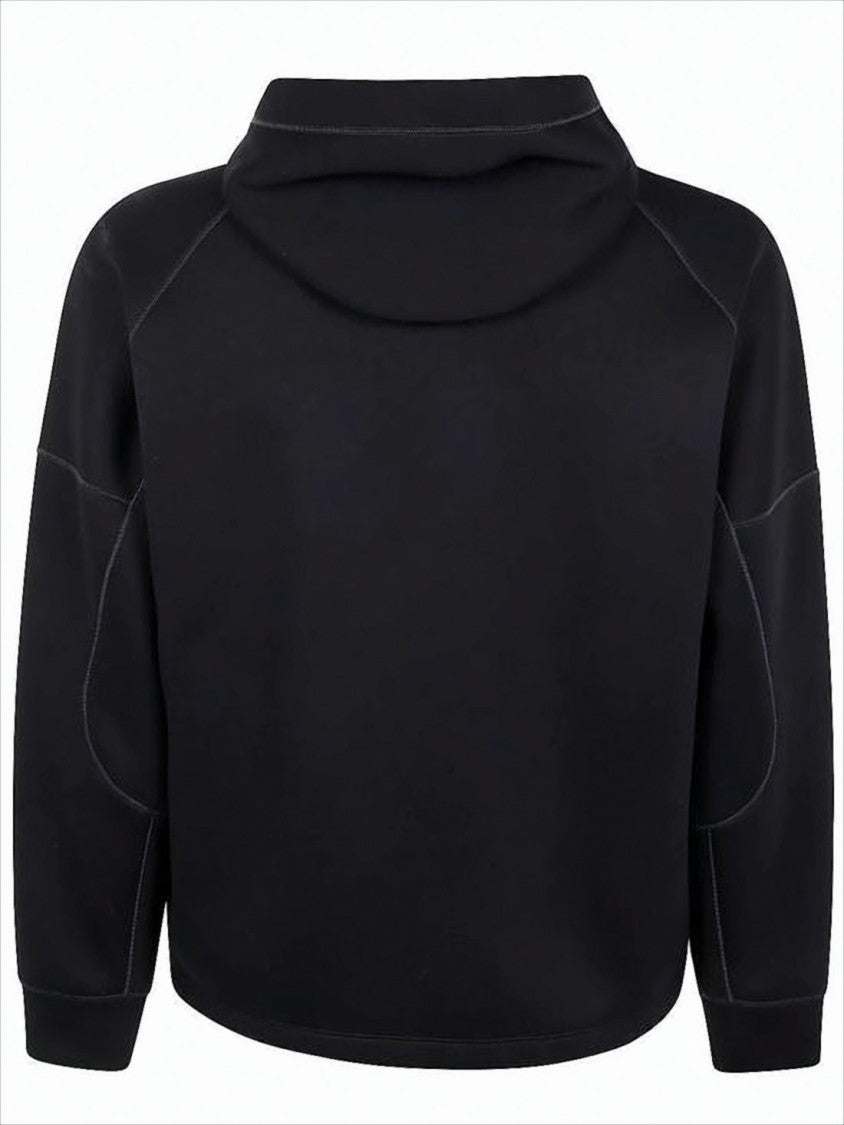 Stone Island Minimalist Black Hooded Jacket