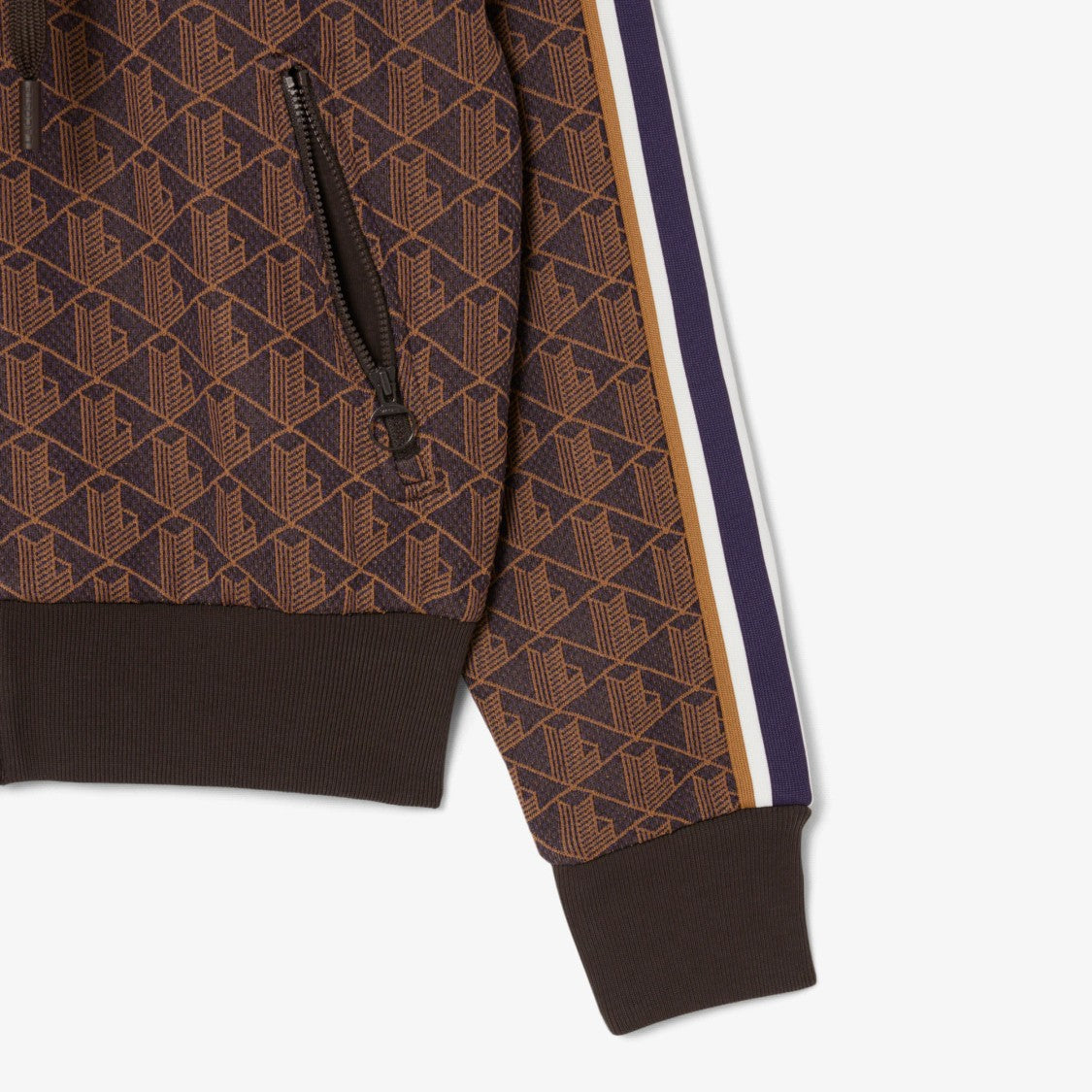 Lacoste Jacquard Monogram Hoodie