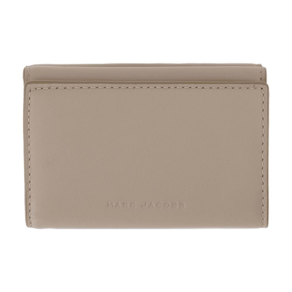 Marc Jacobs The Trifold Wallet - Leather - Grey