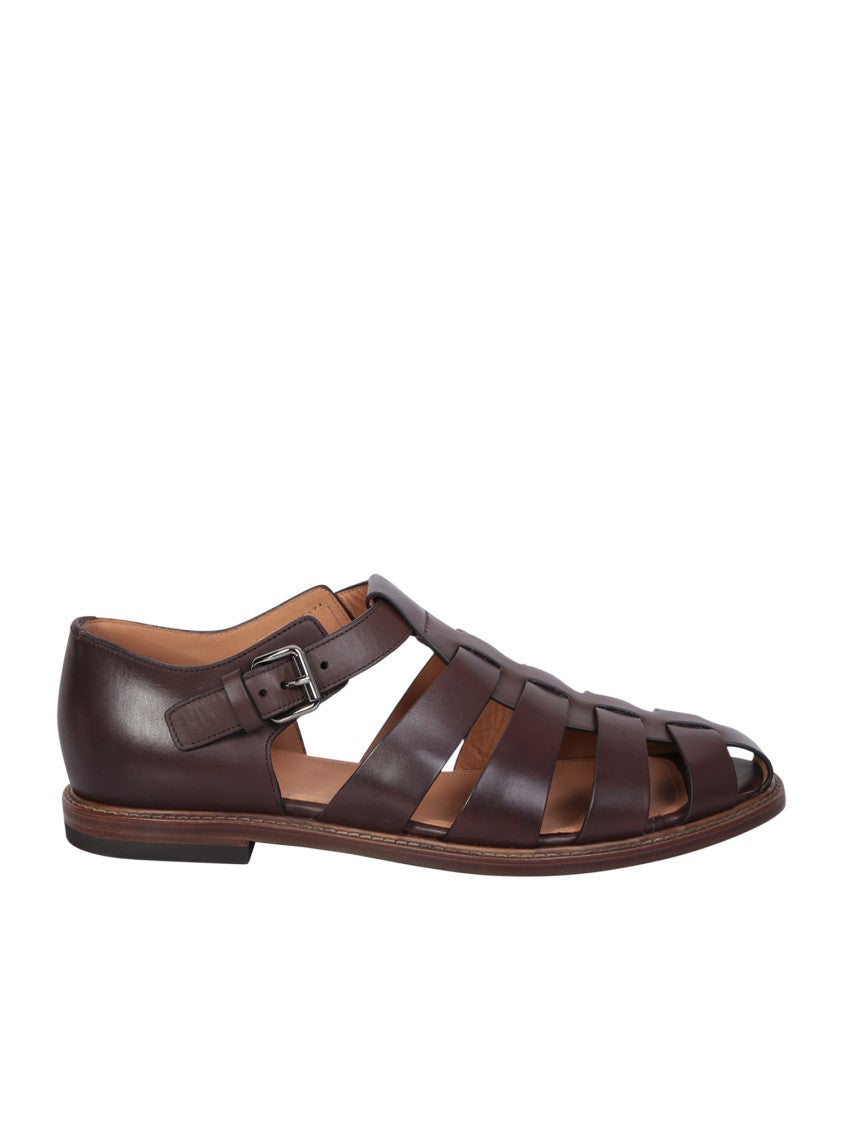 Church's Brown Leather Sandals
