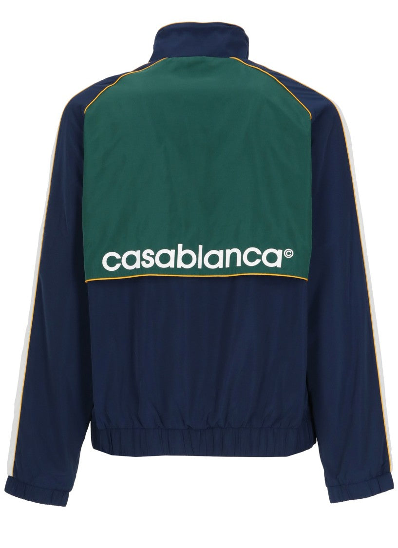 Casablanca Multicolor Printed Poly Taffeta Jacket