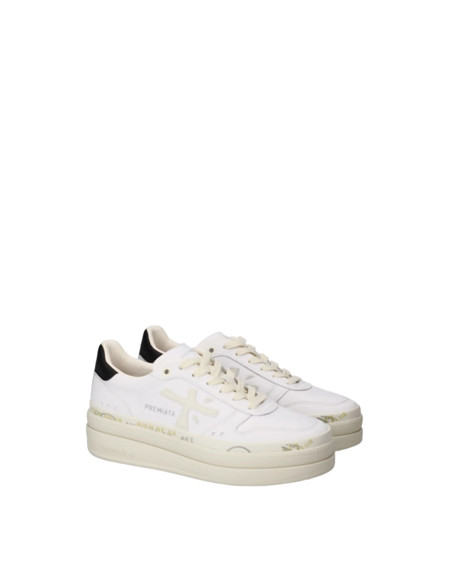 Premiata Double-Layer Platform Midsole Sneakers