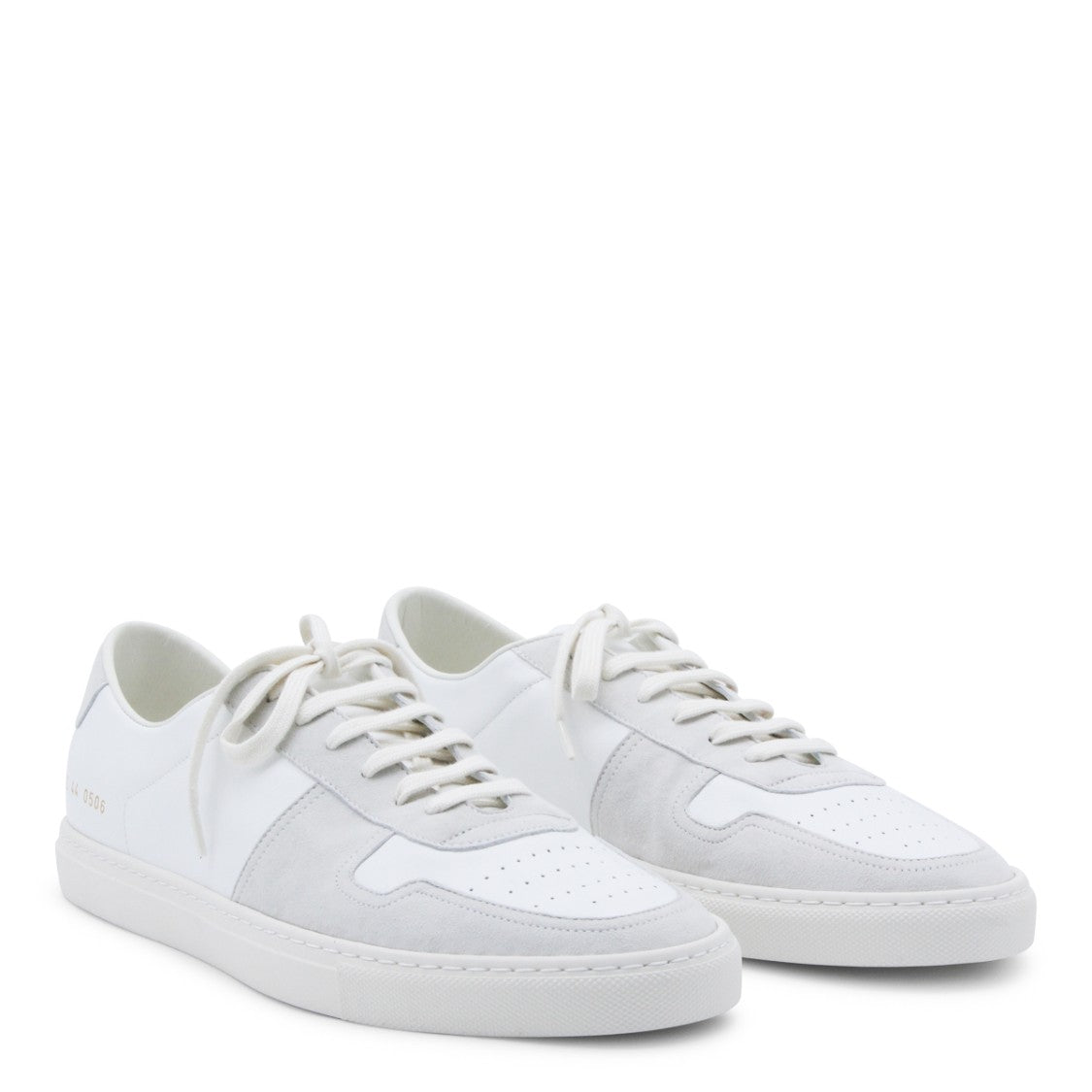 Common Projects White Minimalist Low-Top Sneakers