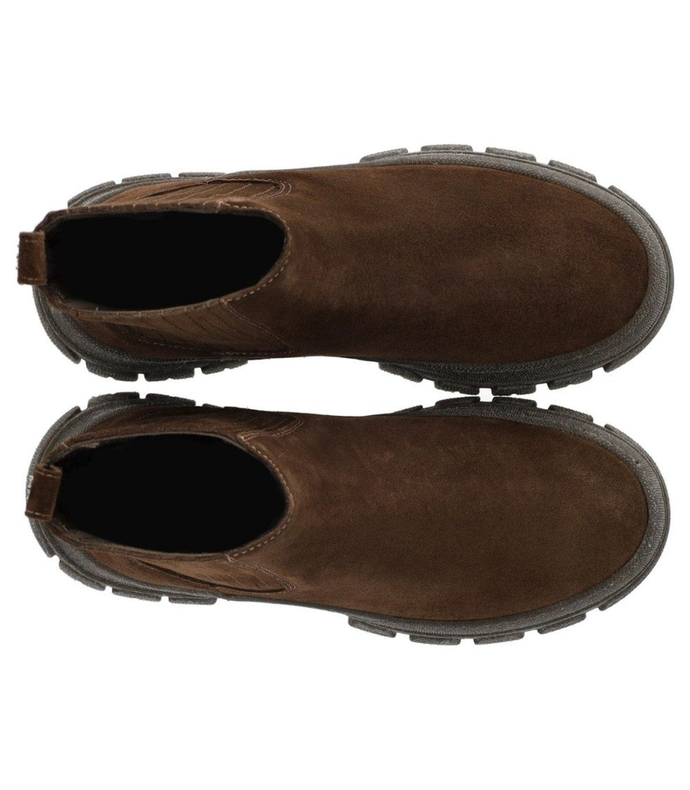 Max Mara Genepi Dark Brown Chelsea Boot