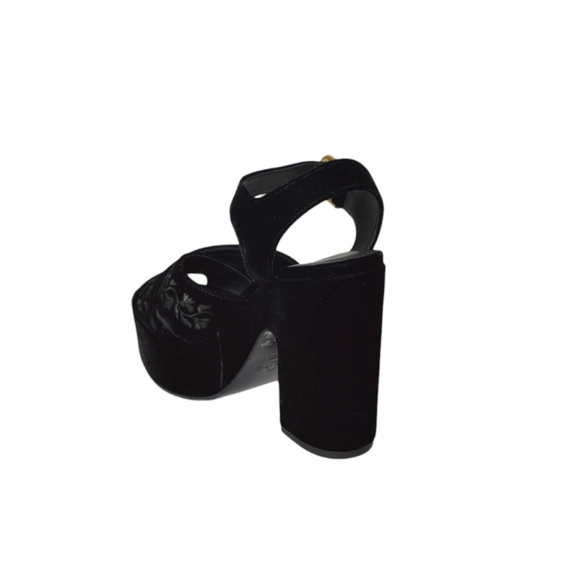 Etro Black Platform Sandals With Heel