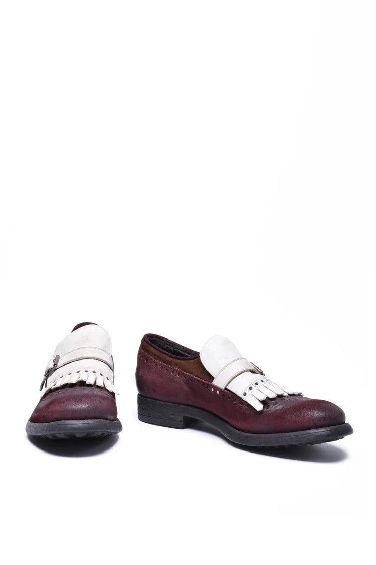 Moma Loafer With Tassels - Red
