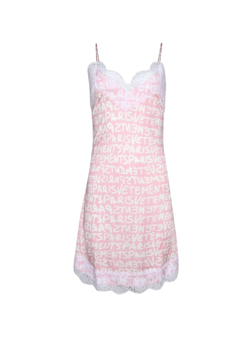 Vetements Night Gown Mini Dress