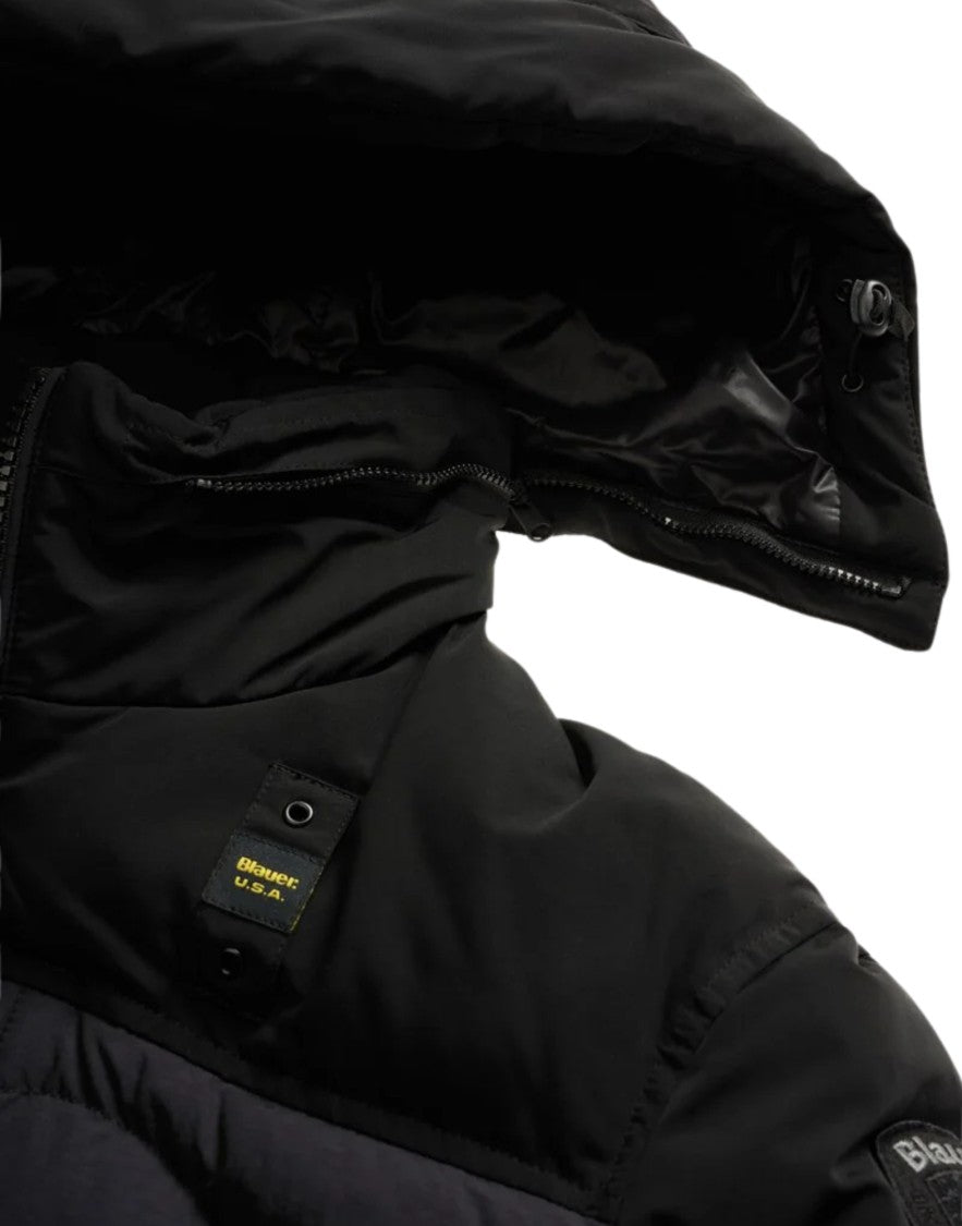 Blauer Usa Ferwood Crinkle-Effect Jacket