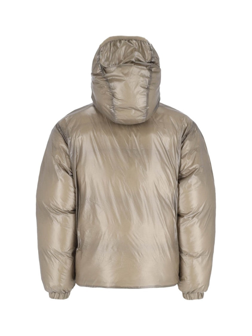 Roa Taupe Comfortemp Ecodown Hooded Jacket
