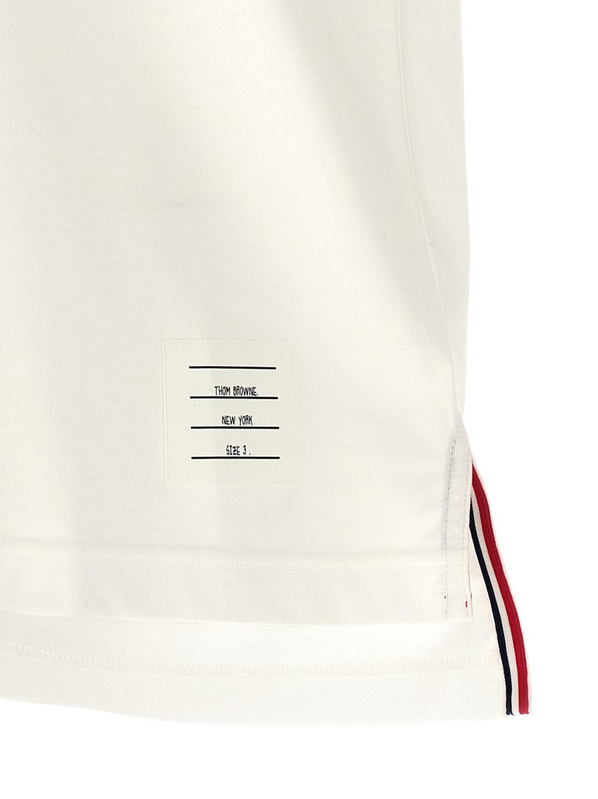 Thom Browne Rwb Knit Trim' T-Shirt
