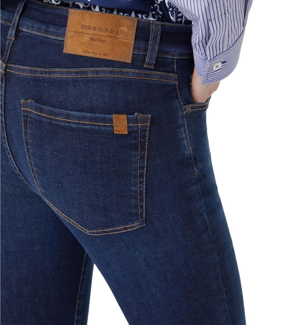 Max Mara Rapallo Straight-Leg Jeans In Deep Blue Wash