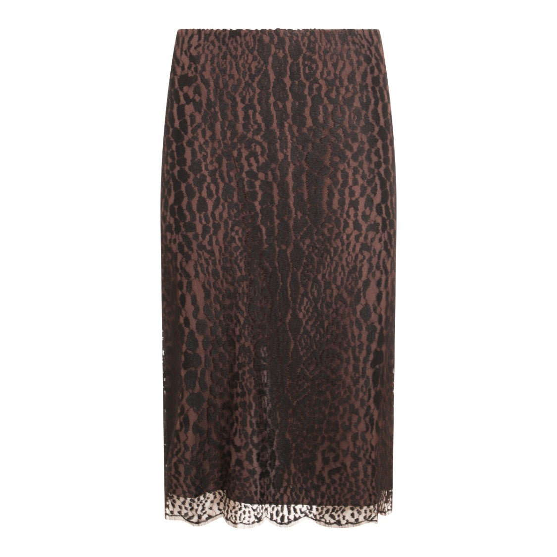 Tom Ford Black And Brown Skirt