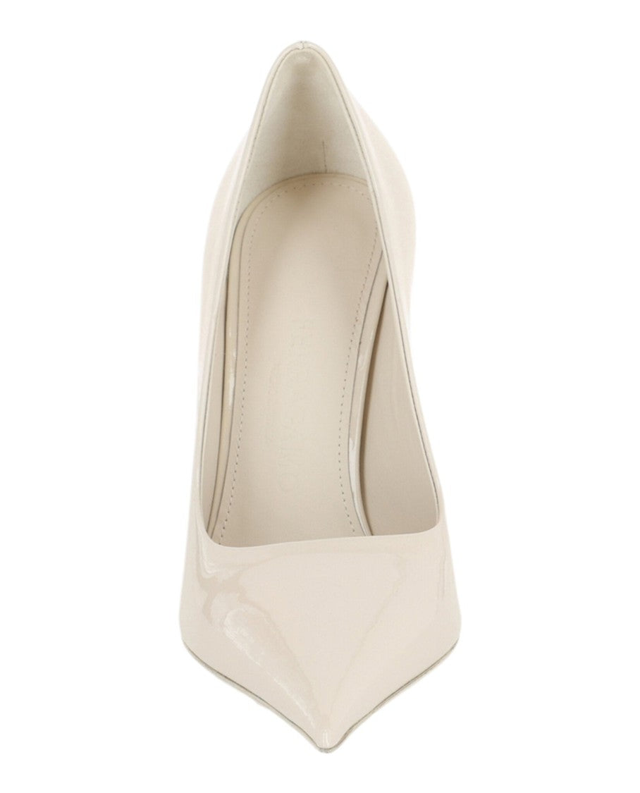 Ferragamo Eva X5 Pantent Leather Pumps