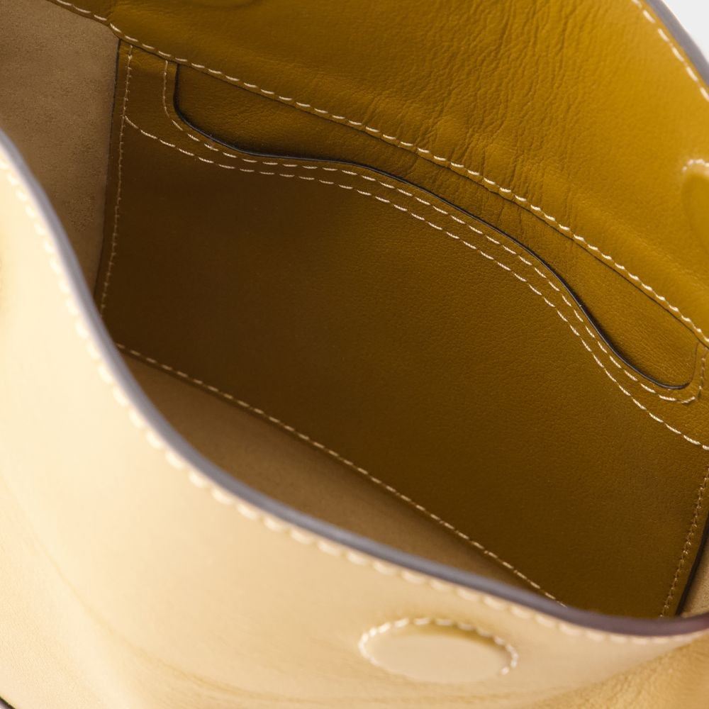 Vanessa Bruno Mini Daily Bag Crossbody - Leather - Brown