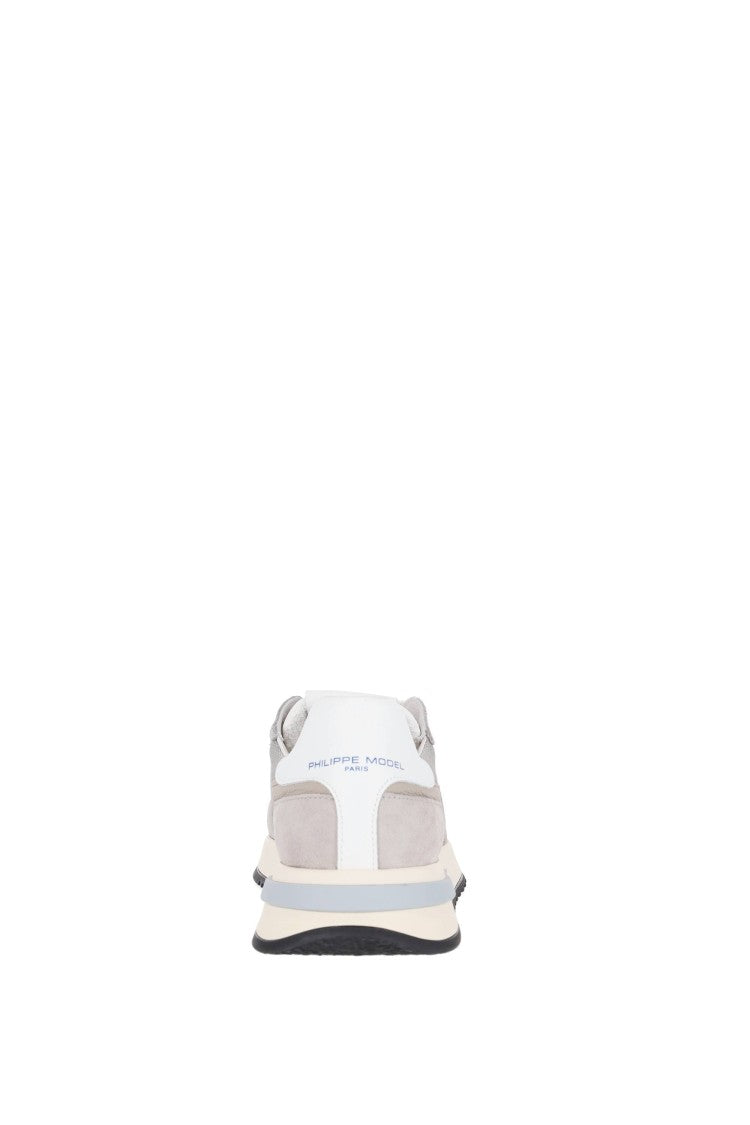 Philippe Model Grey Tropez 2.1 Mesh Suede Sneakers
