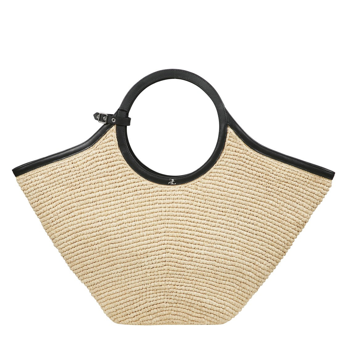 Courrèges Maxi Holy Raffia Bag