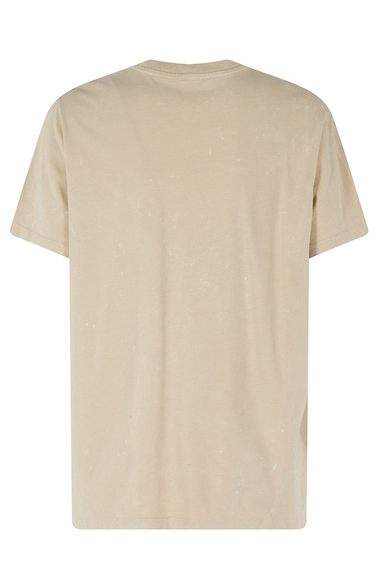 Ganni Safari Future Heavy Oversized Front-Print Cotton T-Shirt