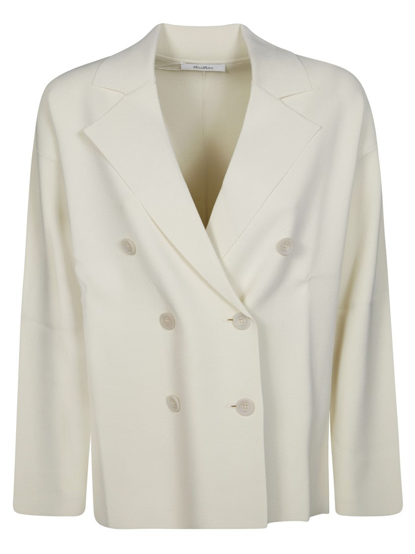 Max Mara Subdolo Double Breasted Knit Jacket