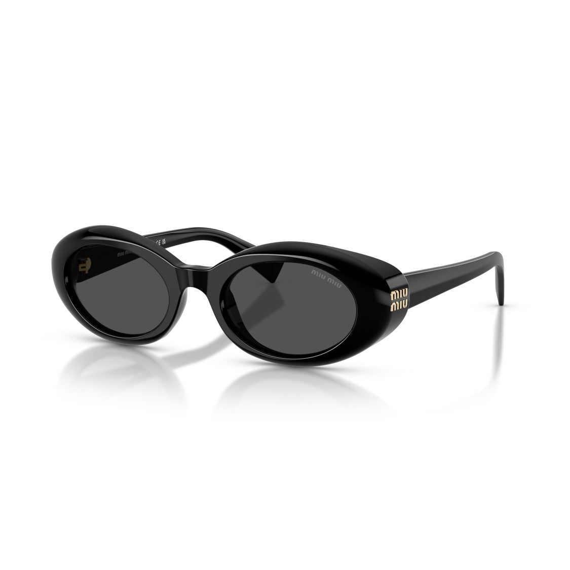 Miu Miu 0Mu B09s Oval Frame Sunglasses