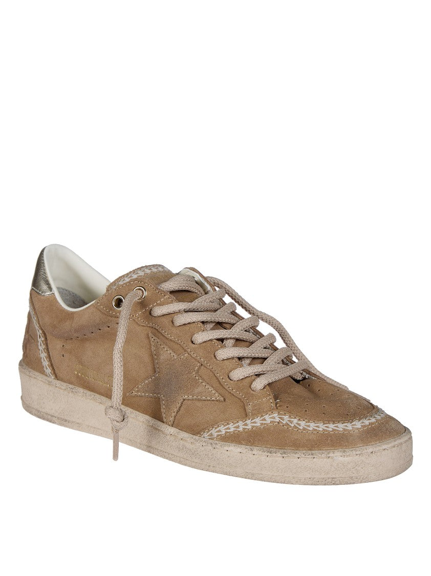 Golden Goose Ballstar Suede Upper Toe Tongue Star Spur Sneakers
