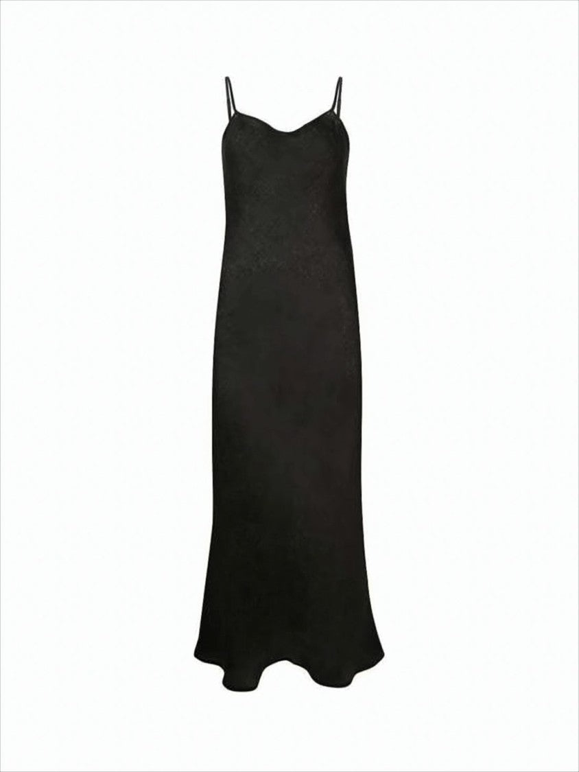 baserange linen dress Baserange Brown Dydine Maxi Dress