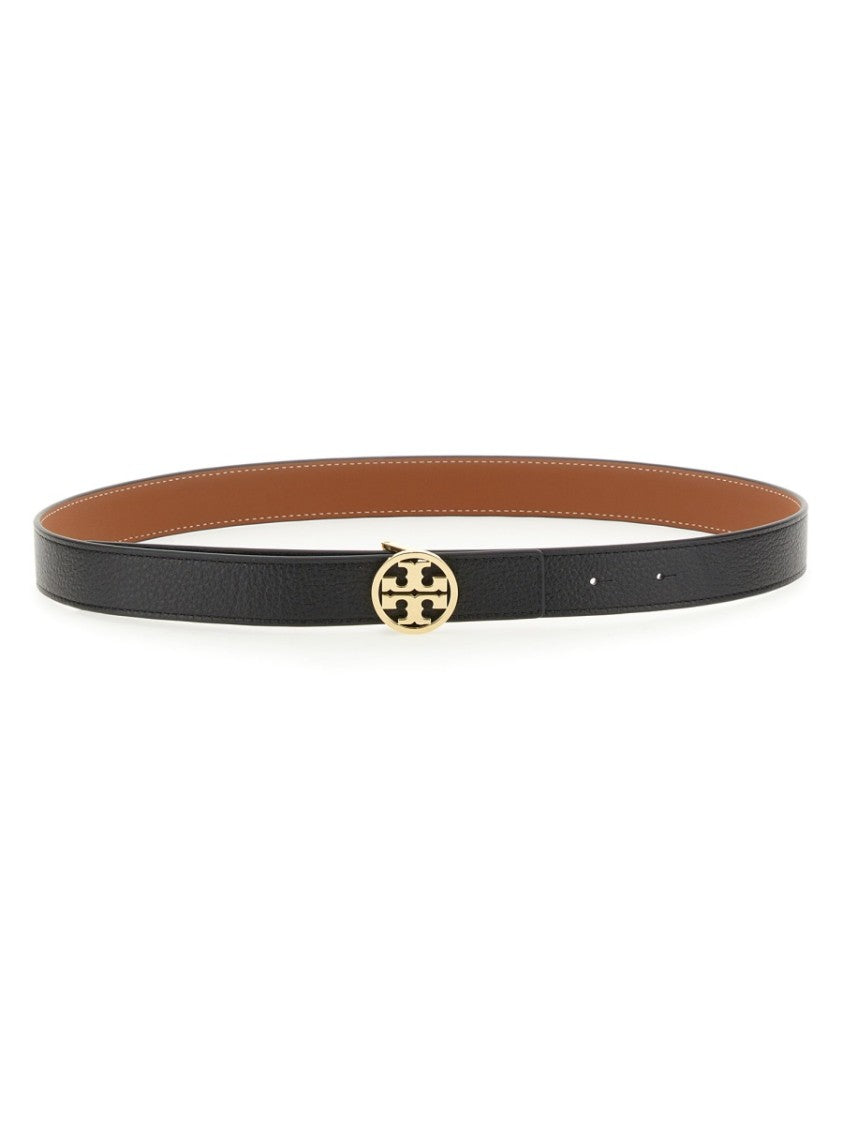 Tory Burch Miller Reversible Leather Belt