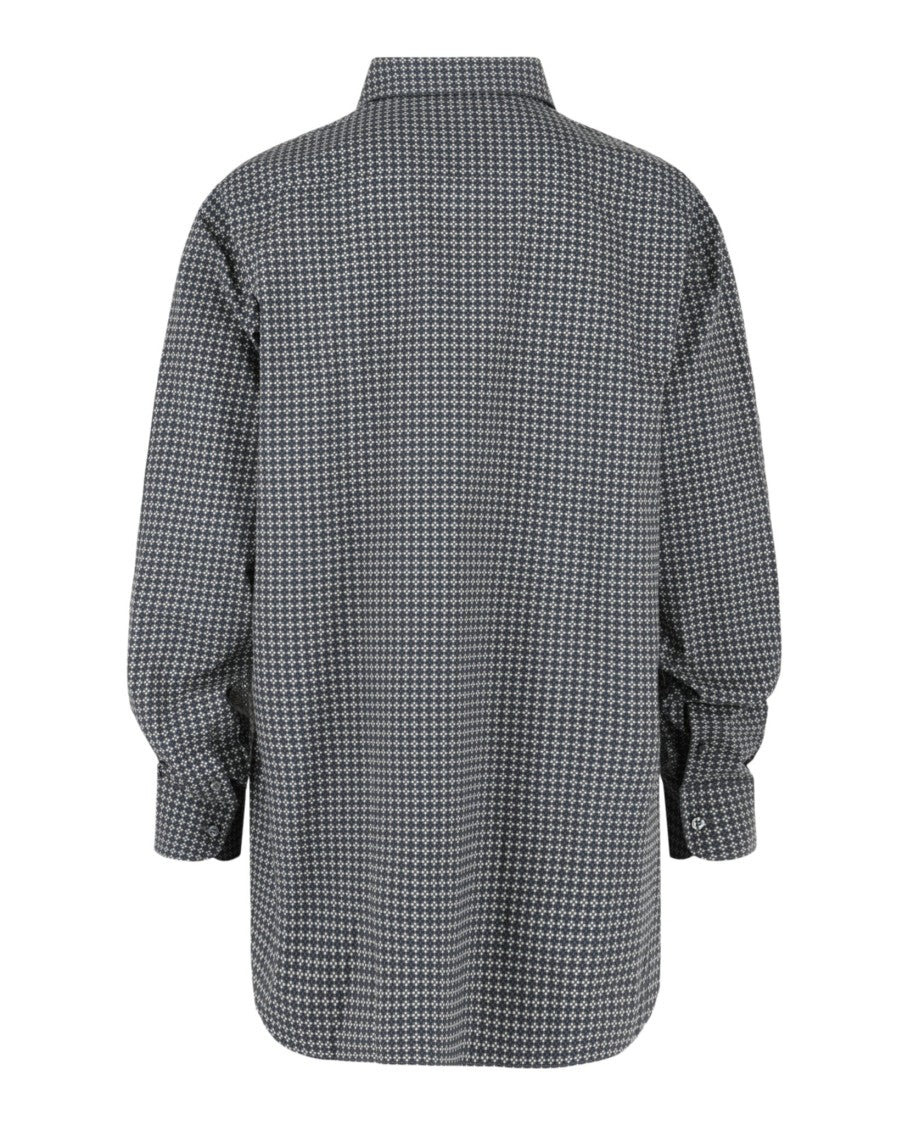 Brioni Geo Print Button-Up Shirt