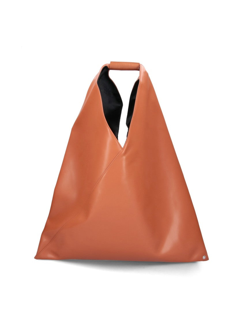 Mm6 By Maison Margiela Medium Triangular Tote Bag In Eco-Leather