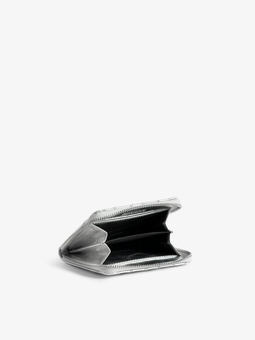 Zadig & Voltaire Mini Zv Monogram Metal Wallet