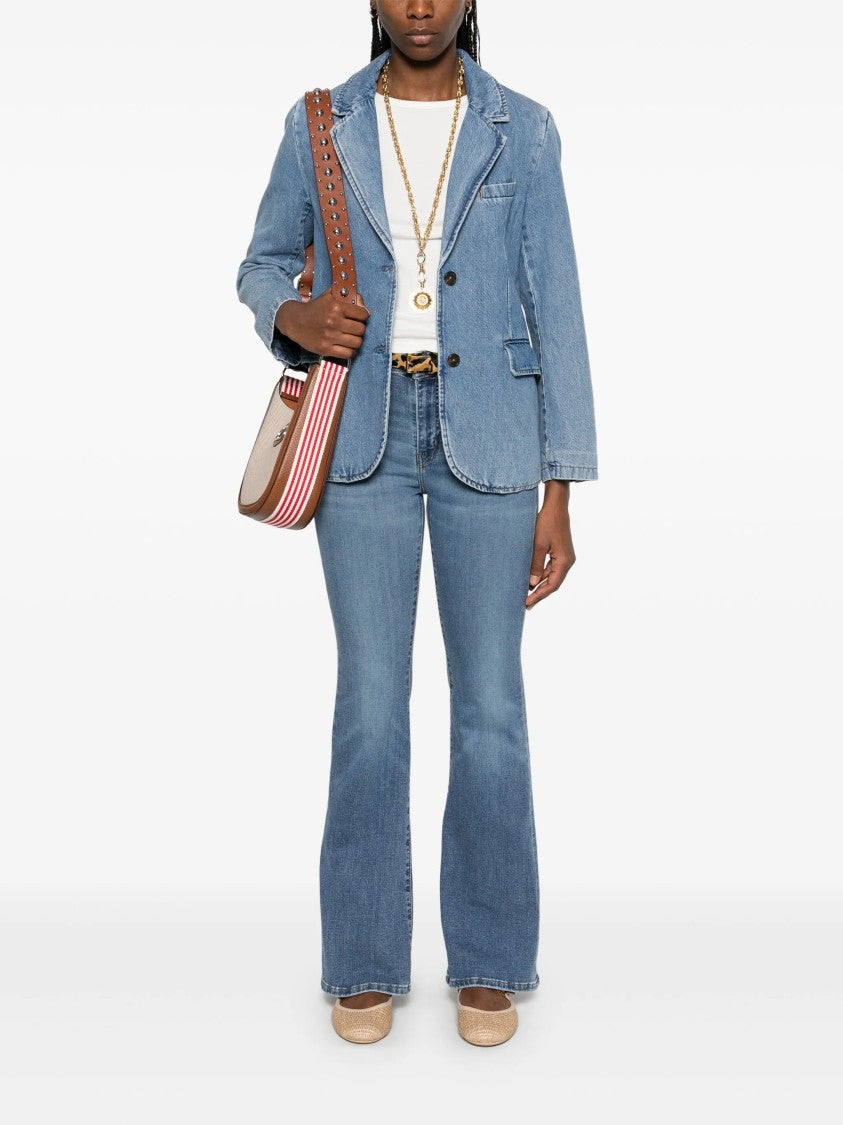 Levi's 726 Hr Flare Blue Wave Jeans
