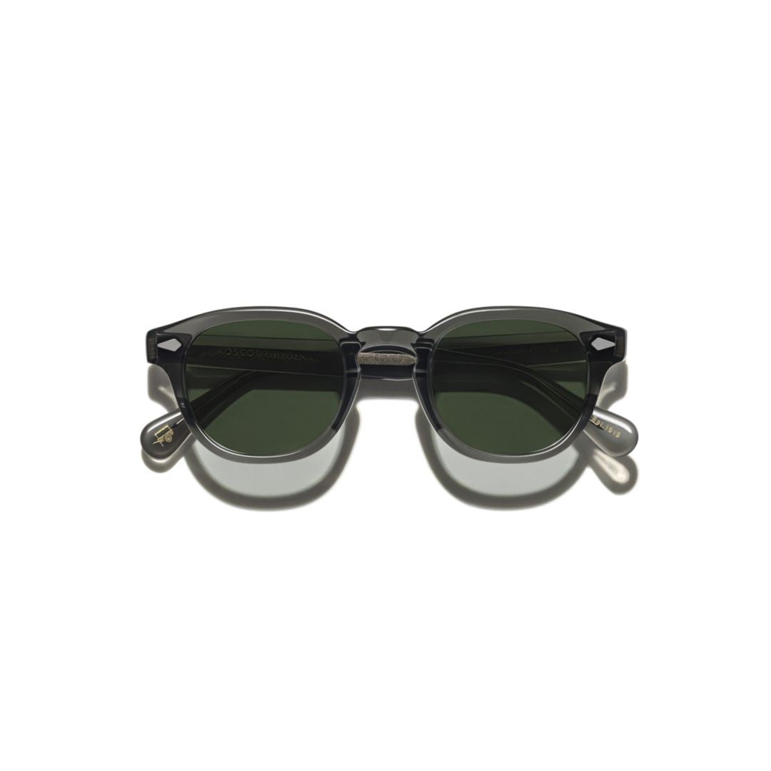 Moscot Or-Lem-S Lemtosh Sun Round Acetate Sunglasses With Diamond Accents