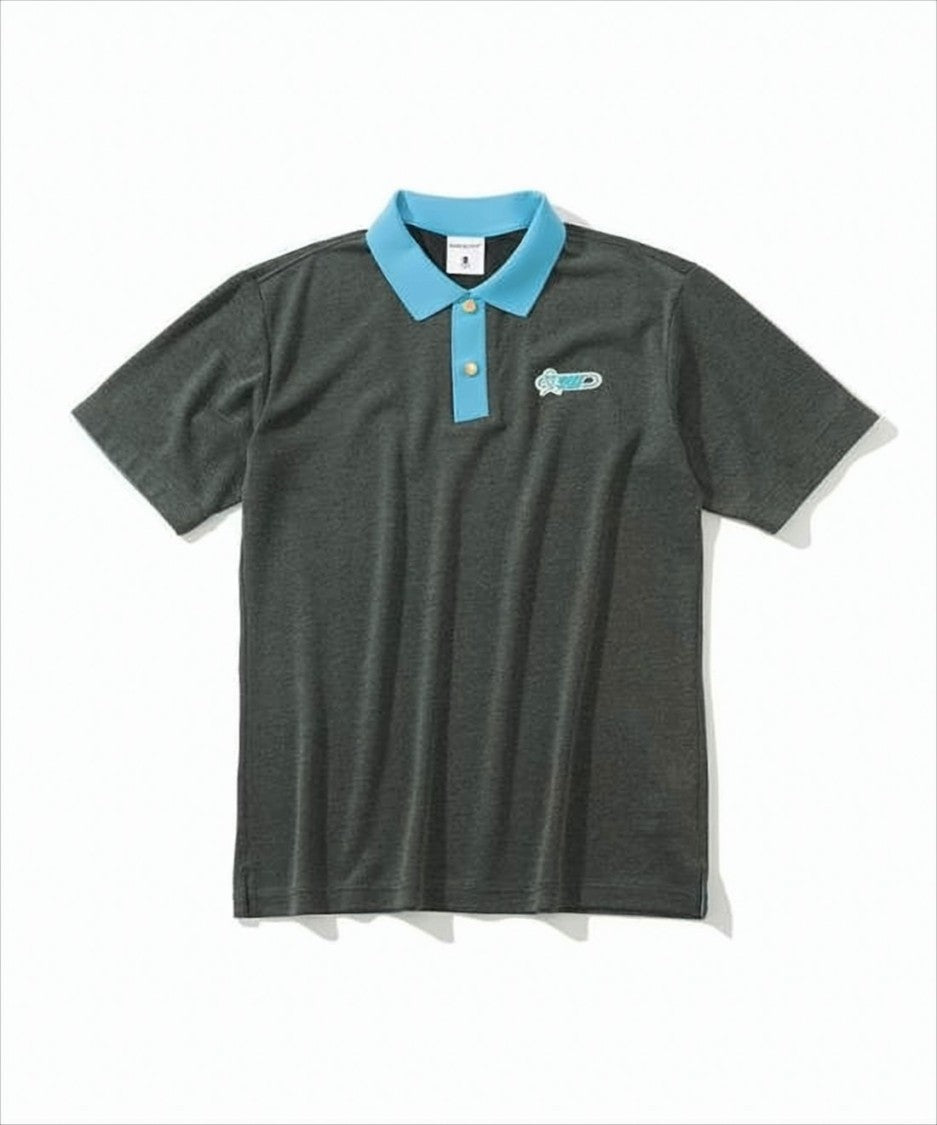 Mark&Lona Short-Sleeved Polo Shirt With Contrasting Collar