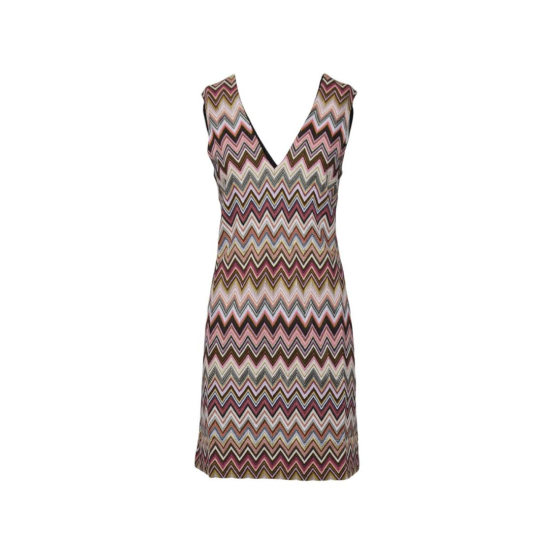Missoni Sleeveless Mini Dress In Cotton